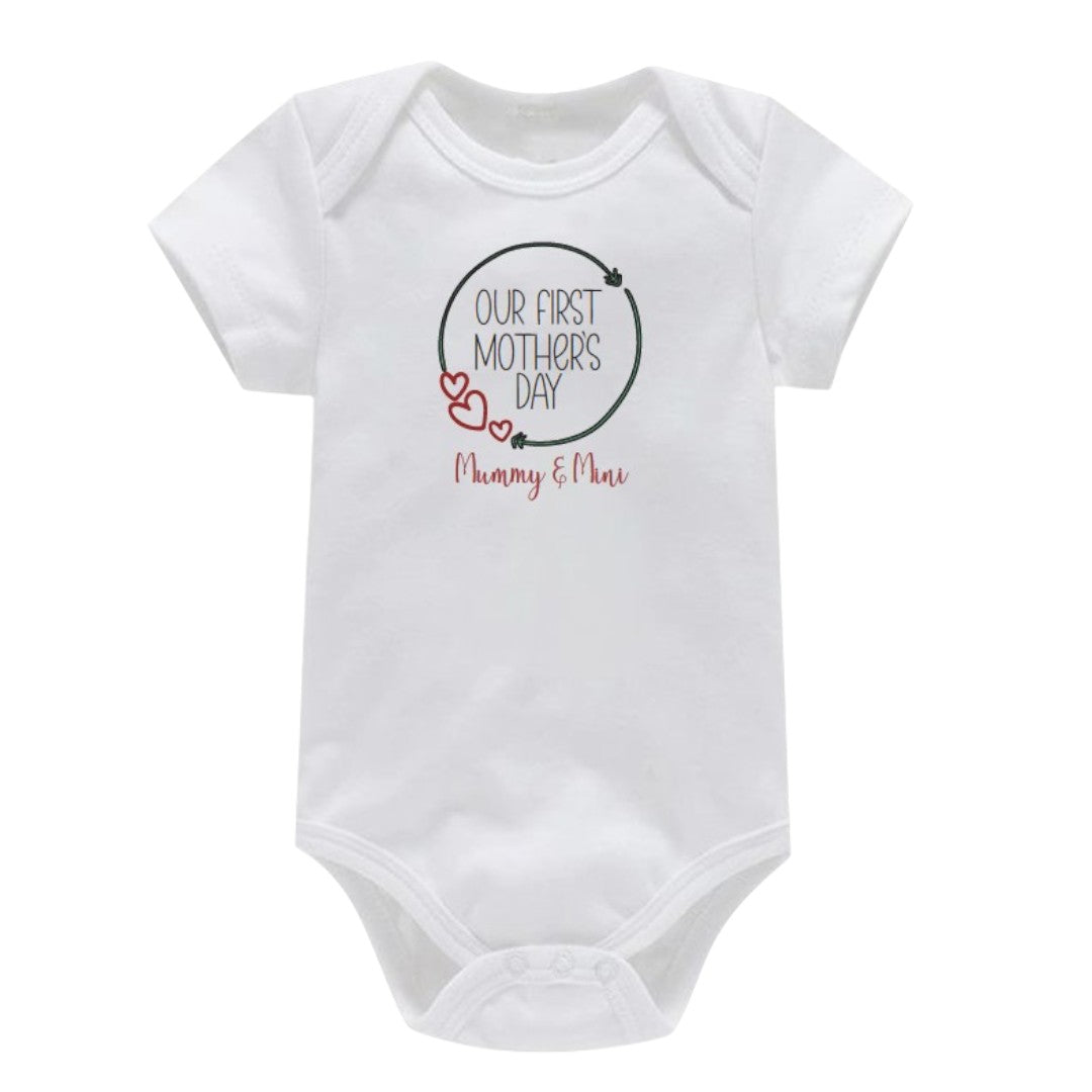 Body Unisex “Our First Mother’s Day – Mummy & Mini”
