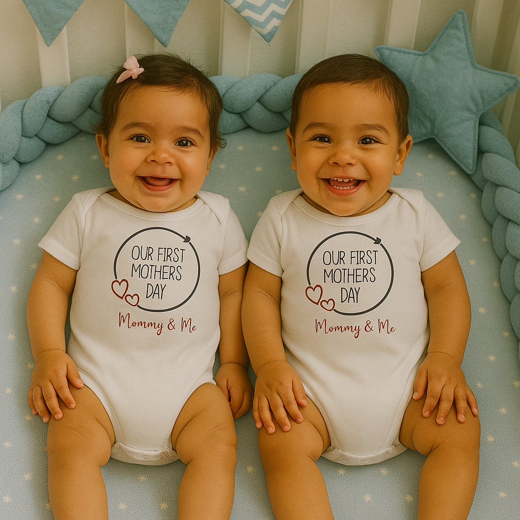 Body Unisex “Our First Mother’s Day – Mummy & Mini”