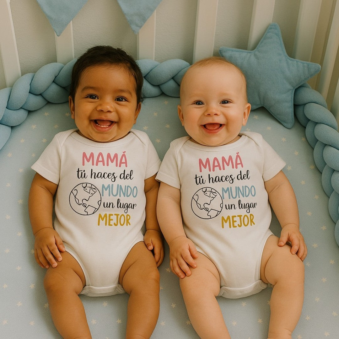 Body Unisex “Mamá, tú haces del mundo un lugar mejor”