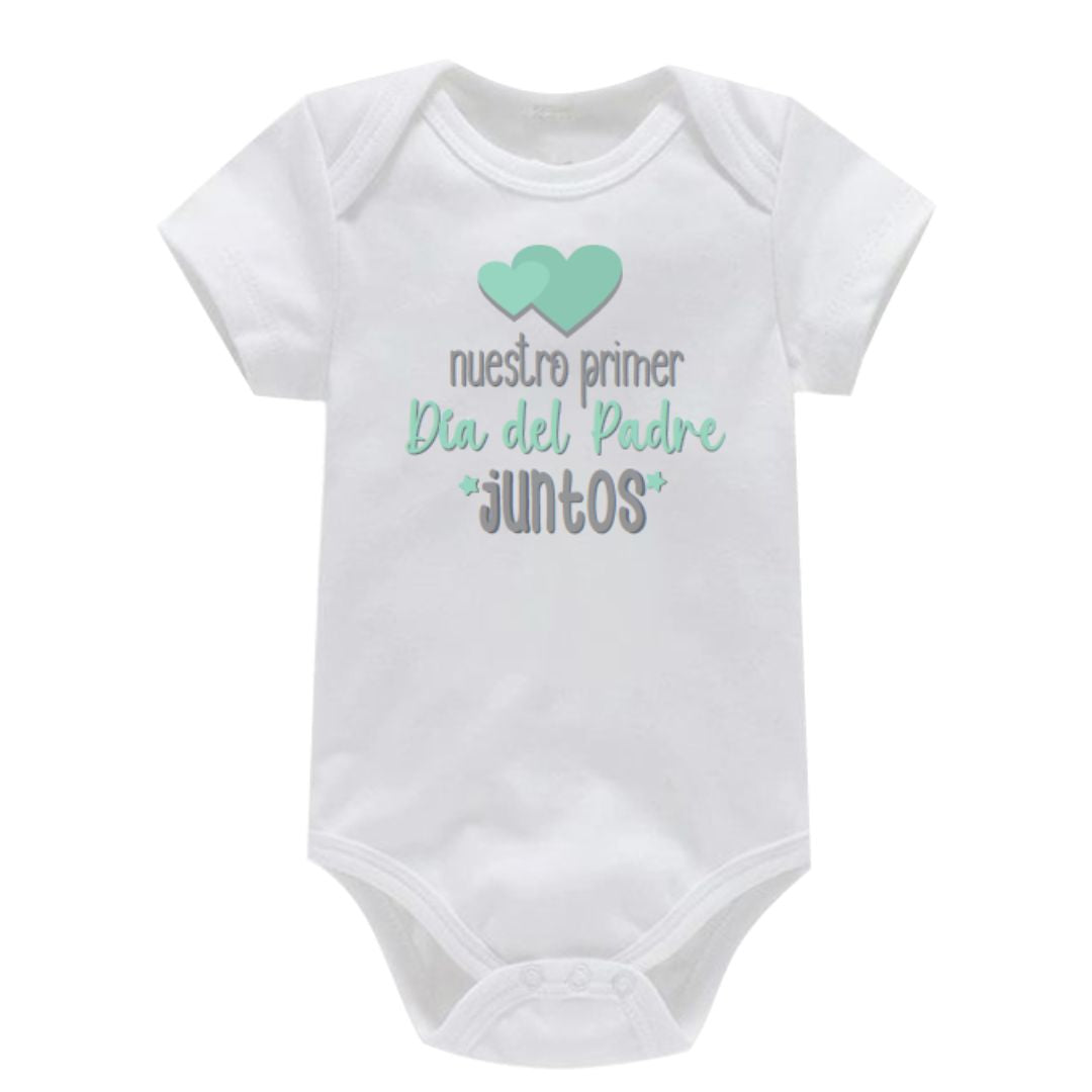 Body Unisex “Nuestro Primer dia del Padre Juntos"