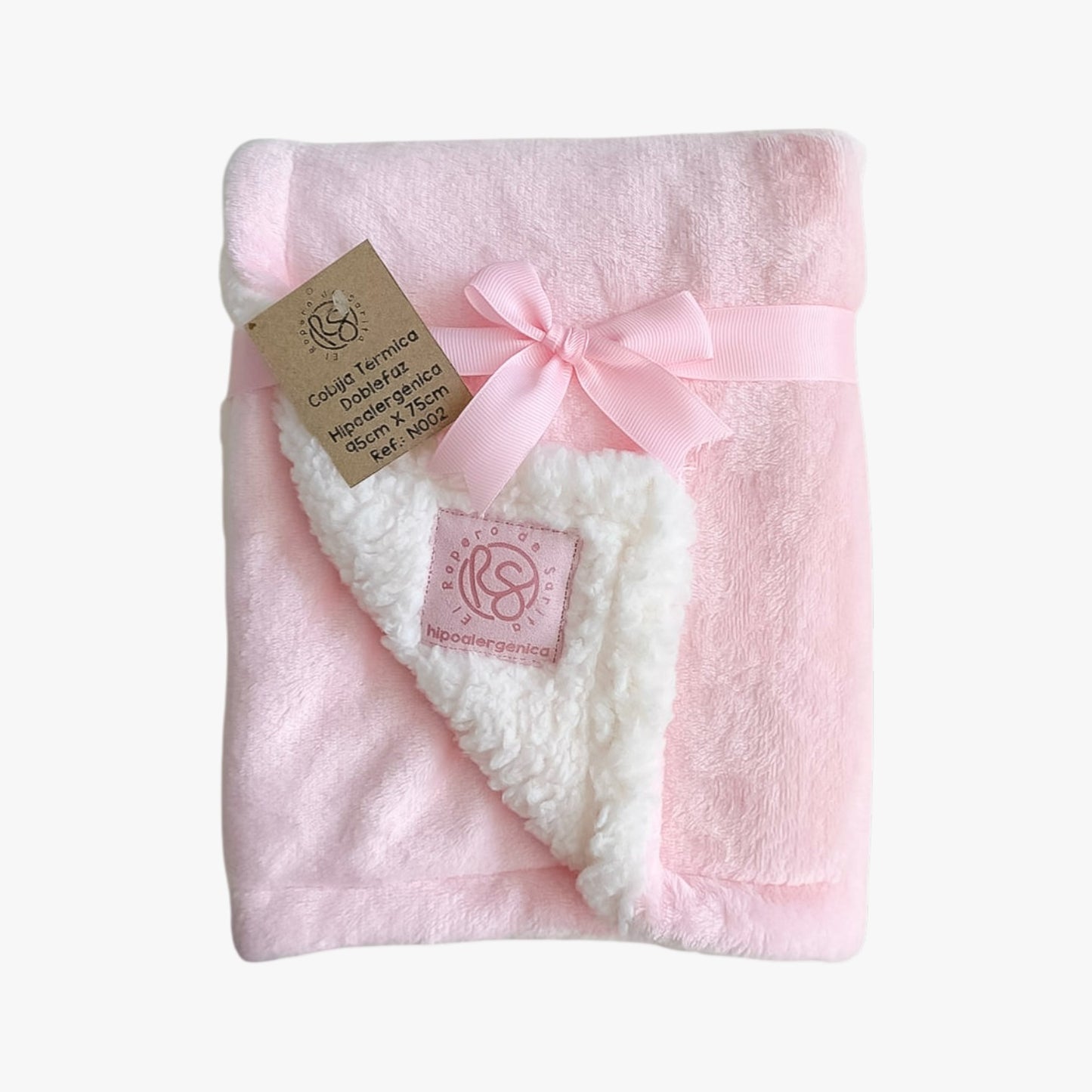 Sueños Seguros Pink - Cobija Térmica Hipoalergénica Doble Faz